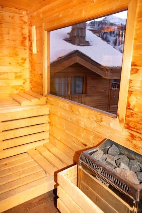 Rez De Chalet, Sauna Exterieur, Wifi, 4-6 Pers, 50M2 Isola 2000 Exterior photo